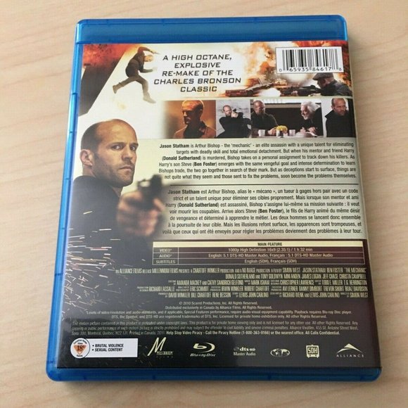 THE MECHANIC - BLU RAY - Picture 2 of 2